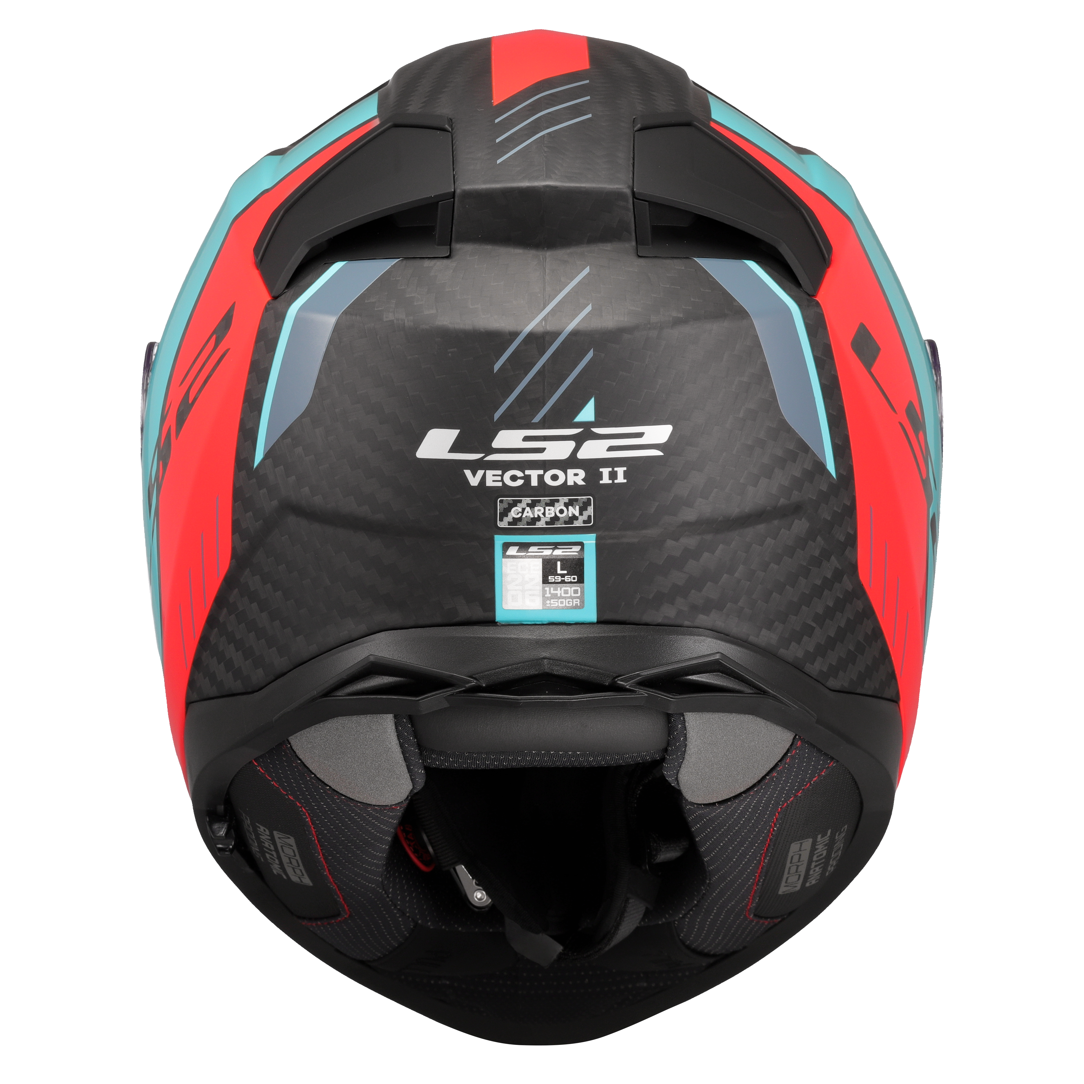 FF811  VECTOR II C GRID RED CYAN  (4)